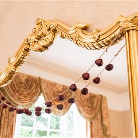 Rustic Iron Bell Garland 