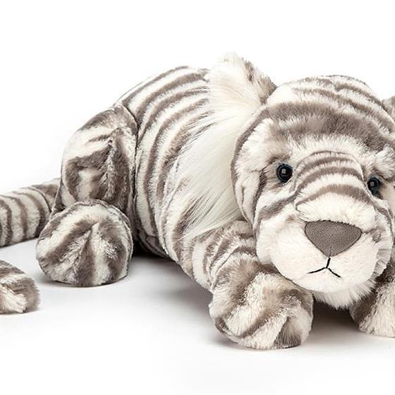 Soft Toy Sacha Snow Tiger Super Soft!